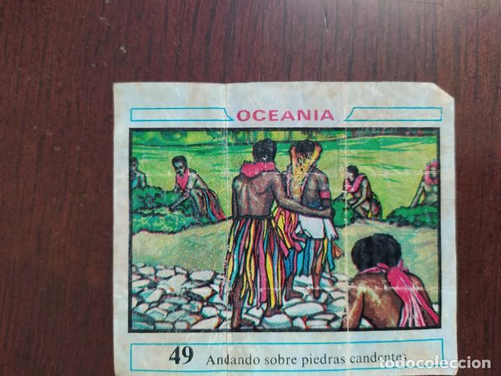 Coleccionismo cromos antiguos: OCEANIA CHICLE DUNKIN 49 - Foto 1