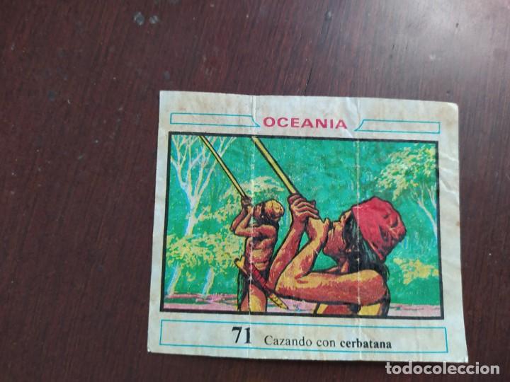 Coleccionismo cromos antiguos: OCEANIA CHICLE DUNKIN 71 - Foto 1
