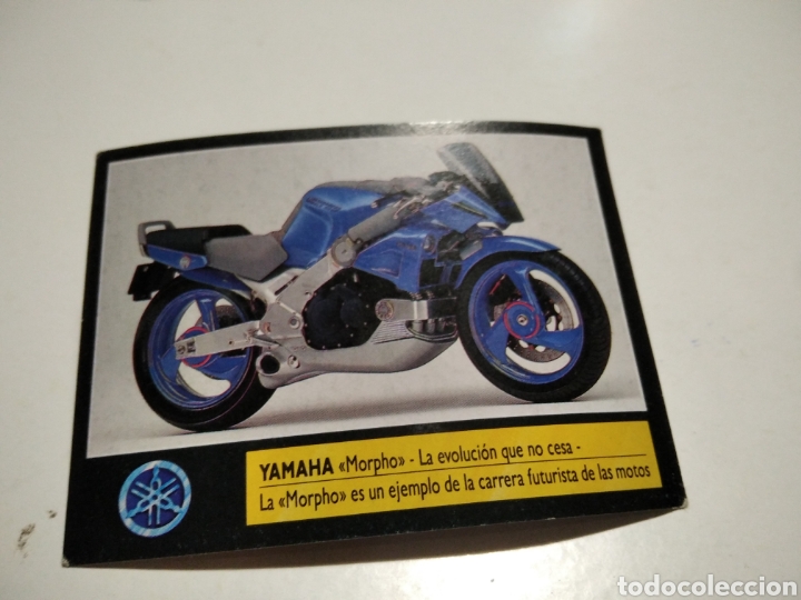 Coleccionismo cromos antiguos: Cromo super moto Yamaha - Foto 1