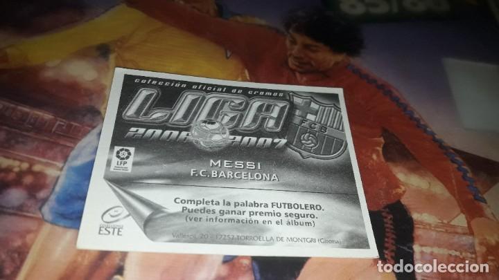 Coleccionismo cromos antiguos: MESSI 2006-07 DE ESTE ,SIN PEGAR - Foto 2