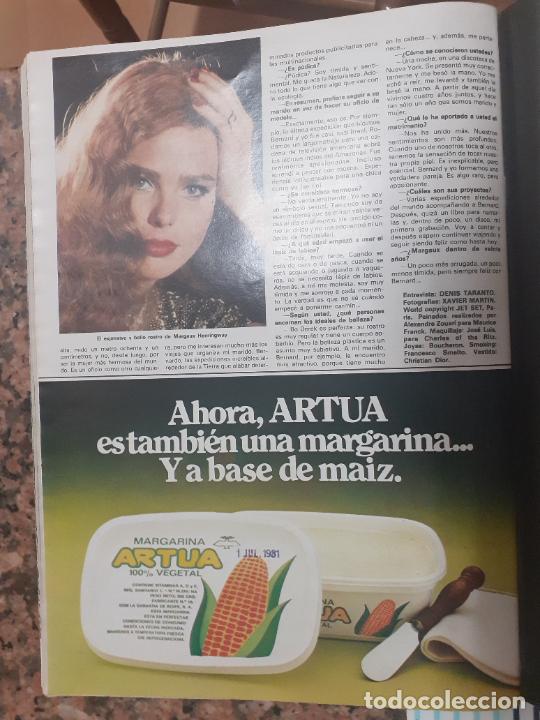Coleccionismo cromos antiguos: MARGAUX HEMINGWAY BDE - Foto 3