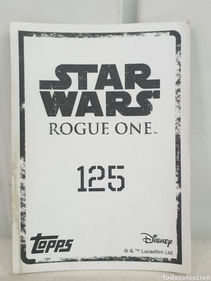 Coleccionismo cromos antiguos: Star Wars, Roger One - Foto 4
