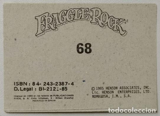 Coleccionismo cromos antiguos: FHER - Fraggle Rock - N&ordm; 68 - 1985 - Foto 2
