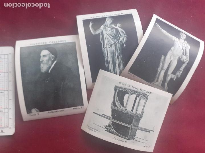 Coleccionismo cromos antiguos: Arte. 4 cromos antiguos - Foto 1