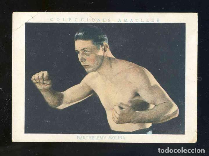 Coleccionismo cromos antiguos: Cromo de BOXEO de Amatller. Num. 17