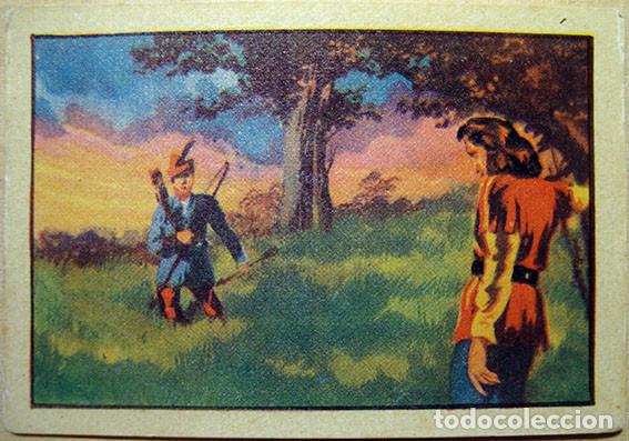Coleccionismo Cromos antiguos: CROMO ALBUM GRANDES OBRAS ROBIN HOOD DE FERMA N&ordm; 6 (SIN PEGAR)