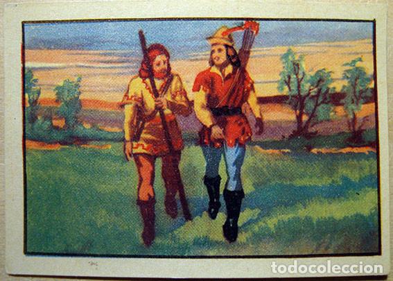 Coleccionismo Cromos antiguos: CROMO ALBUM GRANDES OBRAS ROBIN HOOD DE FERMA N&ordm; 13 (SIN PEGAR)
