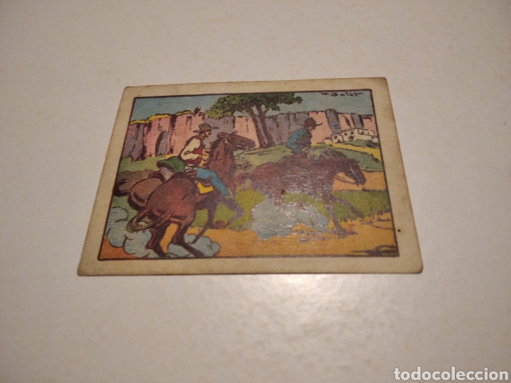 Coleccionismo cromos antiguos: Cromo El coyote acorralado - Foto 1