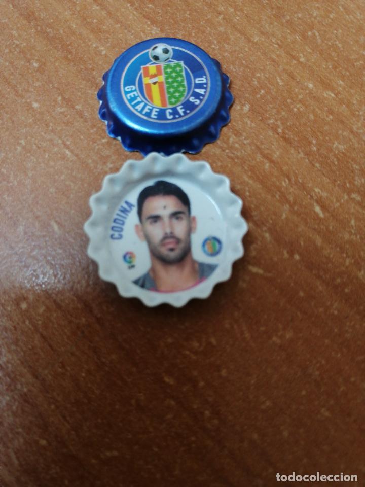 Coleccionismo cromos antiguos: PEGOTA GREFUSA GREFUCHAPA 2013/2014 ( CODINA ) GETAFE - Foto 1