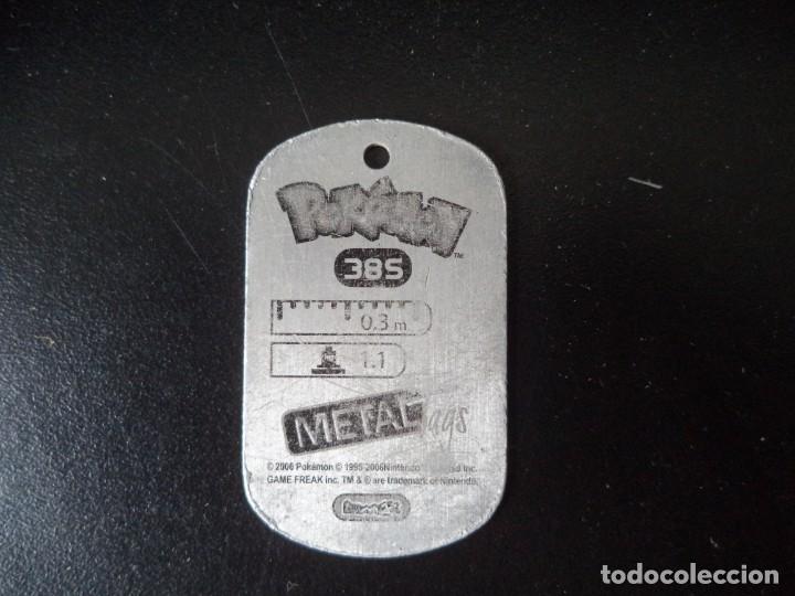 Coleccionismo cromos antiguos: Cromo - chapa Pokemon - Foto 2