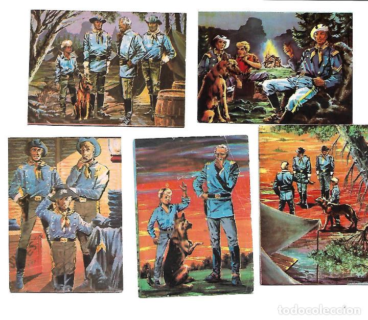 Coleccionismo cromos antiguos: RIN TIN TIN (MARCO) - 11 CROMOS DIFERENTES - Foto 1