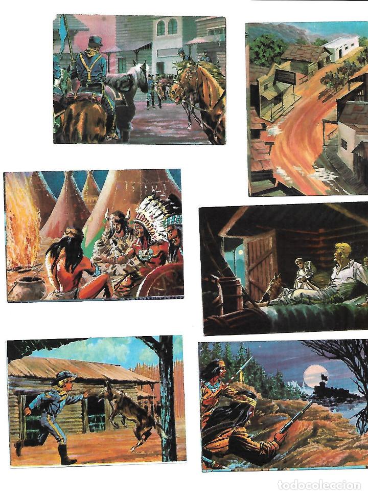 Coleccionismo cromos antiguos: RIN TIN TIN (MARCO) - 11 CROMOS DIFERENTES - Foto 2