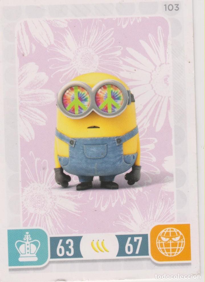 Coleccionismo cromos antiguos: cromo 103 MINIONS TOPPS 2015 - Foto 1