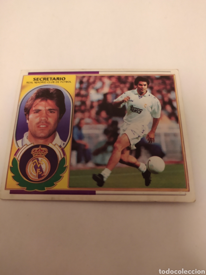 Coleccionismo Cromos antiguos: Cromo Secretario fichajes n'18 Liga 96/97 nunca pegado