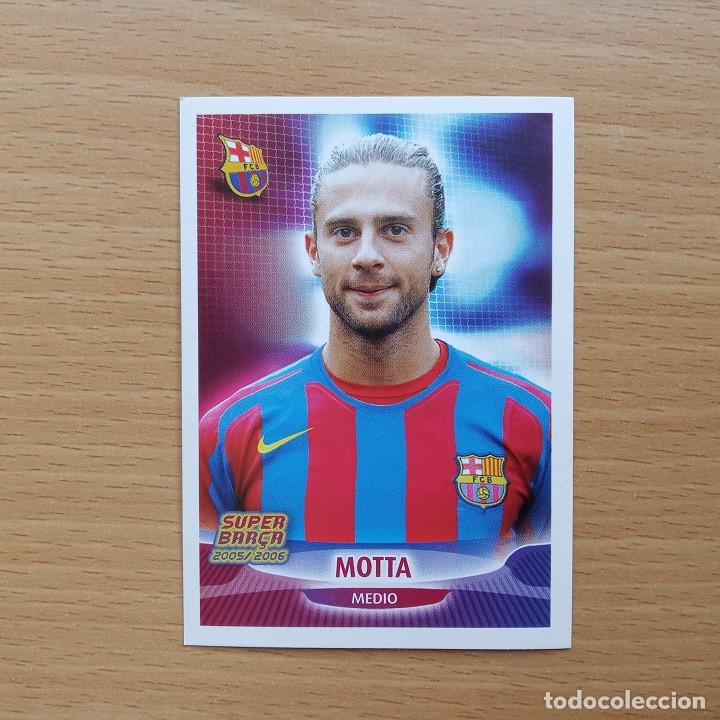 Sammeln alte Sammelbilder: N&ordm; 19 MOTTA FC BARCELONA PANINI SUPER BAR&Ccedil;A 2005 2006 LIGA 05 06 NUNCA PEGADO