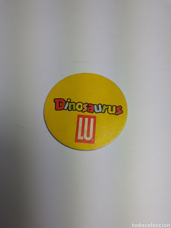 Coleccionismo cromos antiguos: Tazo caps dinosaurus dinosaurios Lu - Foto 2