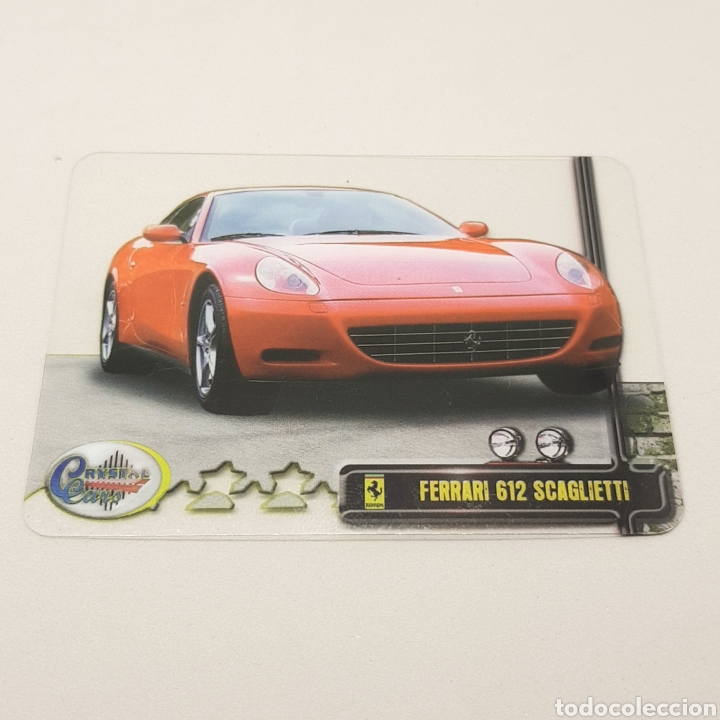 Coleccionismo cromos antiguos: (ARN.12) LAMINACARD MUNDICROMO. CRYSTAL CARS - N&deg;160 FERRARI 612 SCAGLIETTI