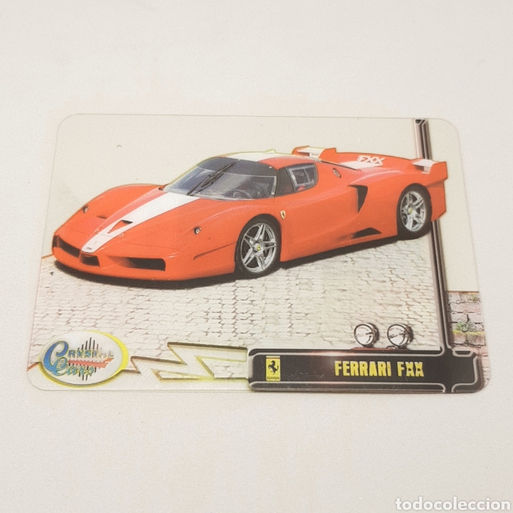 Coleccionismo cromos antiguos: (ARN.12) LAMINACARD MUNDICROMO. CRYSTAL CARS - N&deg;003 FERRARI FXX