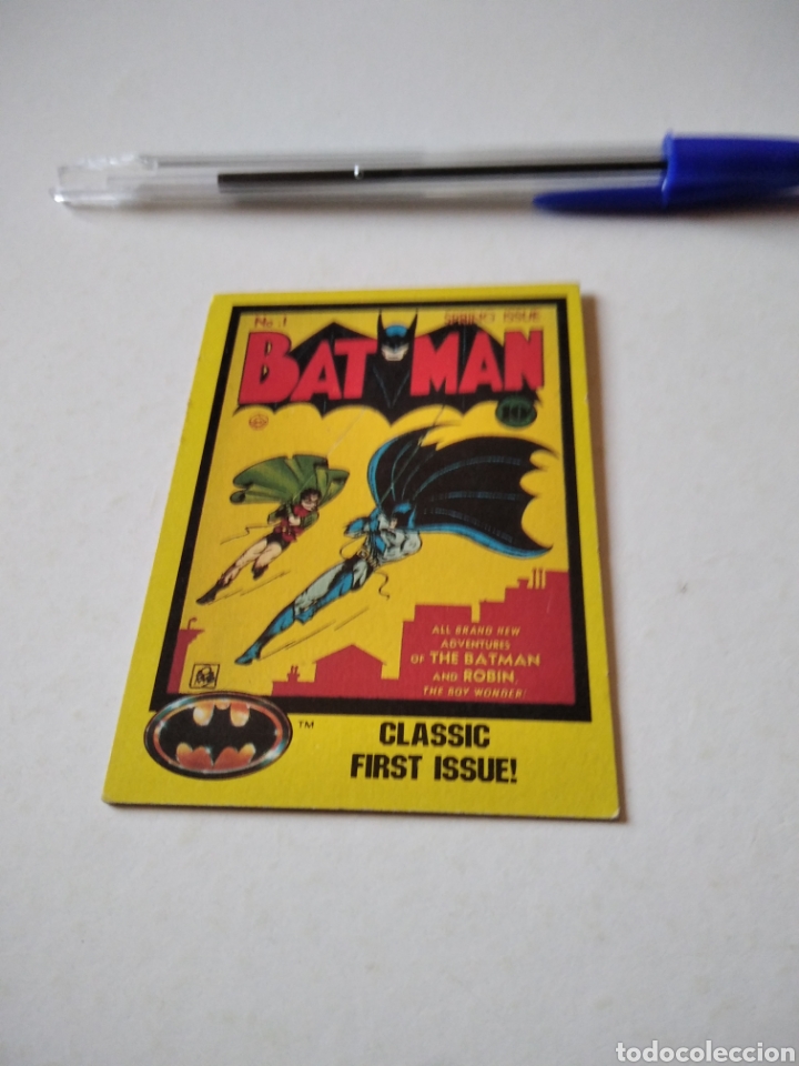 Coleccionismo cromos antiguos: Batman carta cromo 1989 - Foto 1