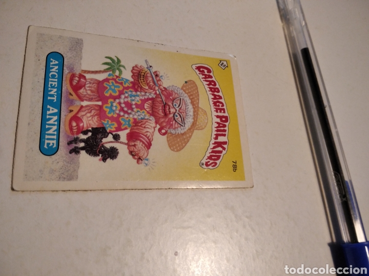 Coleccionismo cromos antiguos: Garbage pail kids ancient Annie - Foto 1