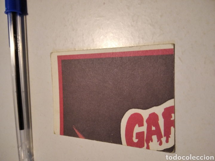 Coleccionismo cromos antiguos: Garbage pail kids hairy Gary - Foto 2