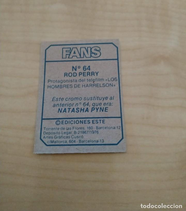 Coleccionismo cromos antiguos: FANS ESTE ROD PERRY 64 NUEVO DE SOBRE - Foto 2