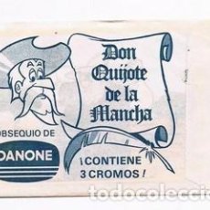 Coleccionismo Cromos antiguos: SOBRE CROMOS DON QUIJOTE DE LA MANCHA DANONE SIN ABRIR **-