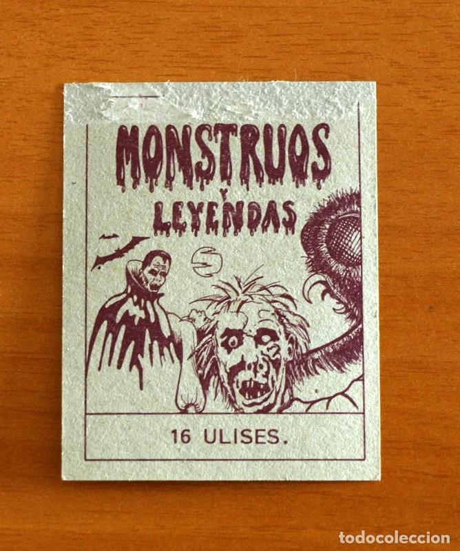 Coleccionismo cromos antiguos: Monstruos y Leyendas - Cromo n&ordm; 16, Ulises - Foto 2