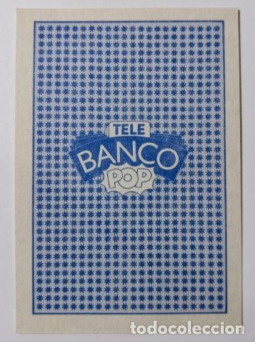 Coleccionismo cromos antiguos: Ediciones Este - Tele Banco Pop: Dorso Azul - 9 Espadas - Christopher Lambert - Foto 2