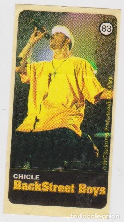 Coleccionismo cromos antiguos: chicle backstreet boys n&ordm; 83 - Foto 1
