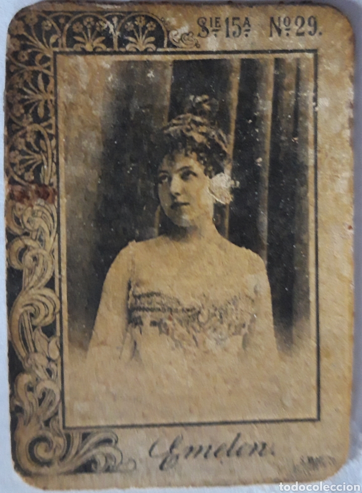 Colecionismo Cromos antigos: FOTOTIPIA CROMO EMELEN N&deg; 29