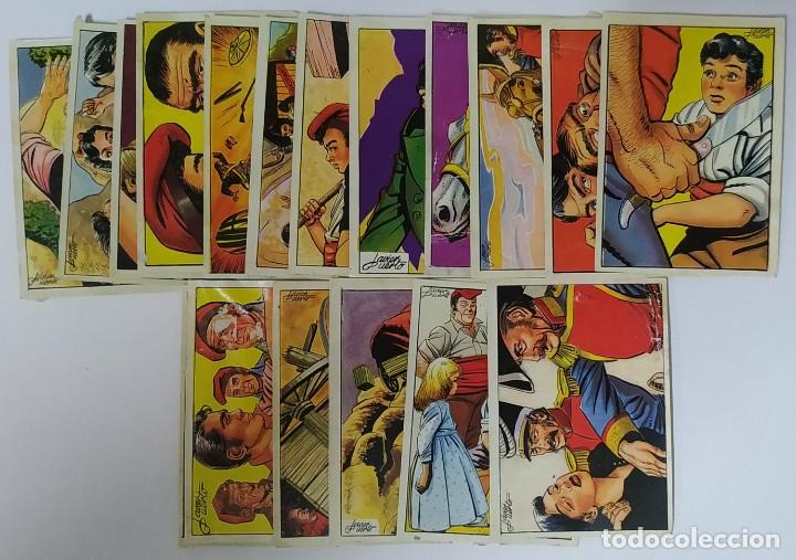 Coleccionismo cromos antiguos: CROMOS x18 - CHOCOLATES OLLE - EL TAMBOR DEL BRUCH - Foto 1