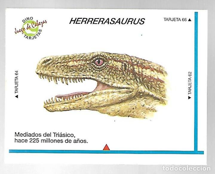 Coleccionismo Cromos antiguos: CROMO N&ordm; 63 DE LA COLECCION DINOCARDZ DE 1993