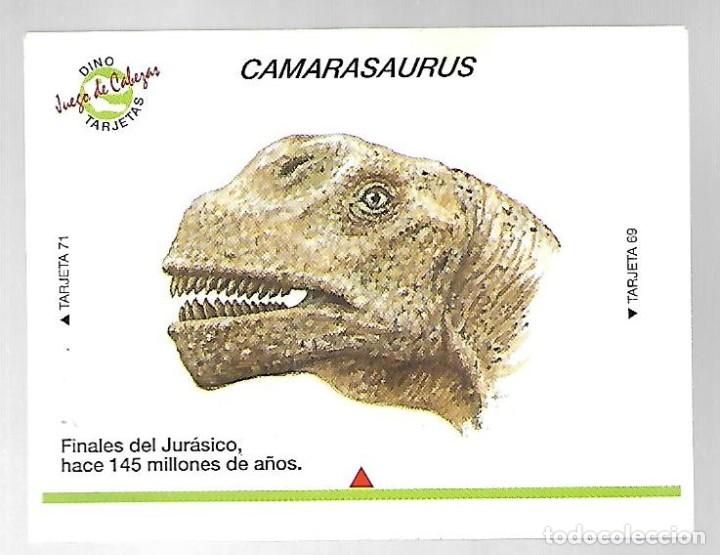 Coleccionismo Cromos antiguos: CROMO N&ordm; 70 DE LA COLECCION DINOCARDZ DE 1993