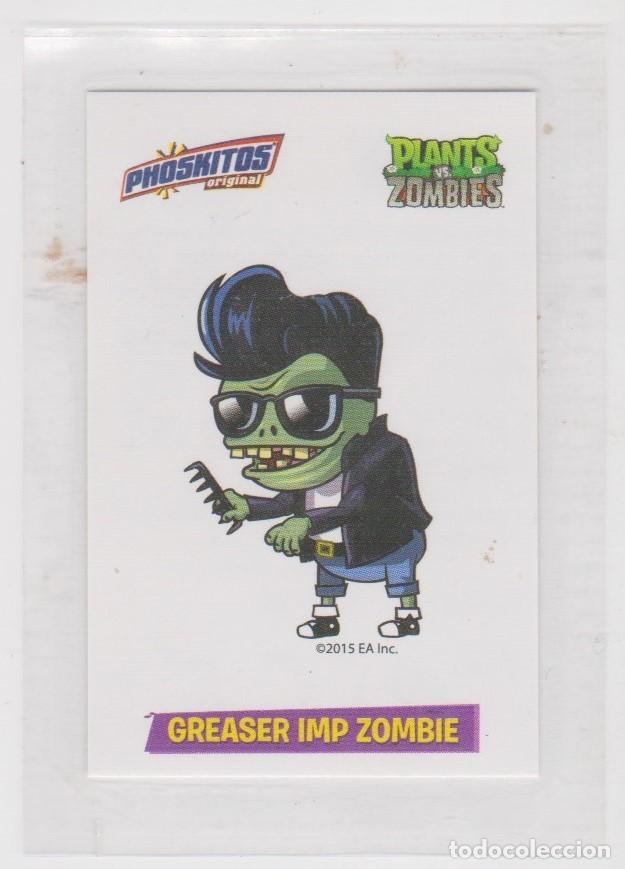 Coleccionismo cromos antiguos: phoskitos -- plants vs zombies - Foto 1