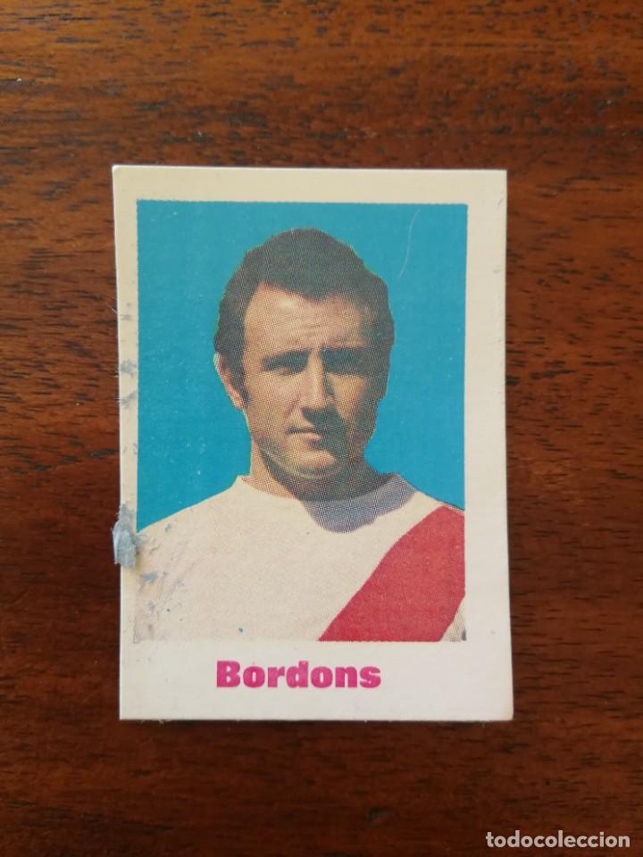 Collectable Antique Stickers: BORDONS ( RAYO VALLECANO )- Coleccion ' EQUIPOS MADRILE&Ntilde;OS ' de 1972 sin pegar muy raro