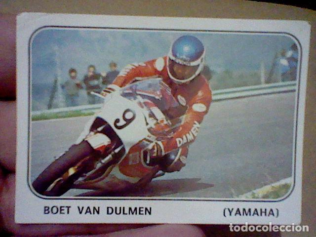 Collectable Antique Stickers: MOTO SPORT PANINI A&Ntilde;OS SIN PEGAR NVNCA 70 CIRCVITO BOET VAN DULMEN N&ordm; 142