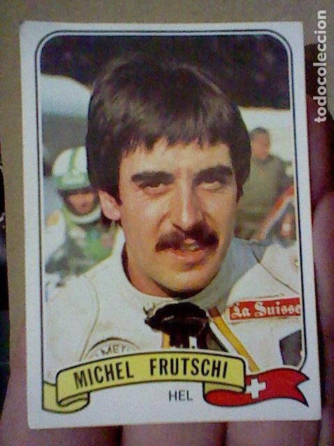 Collectable Antique Stickers: MOTO SPORT PANINI A&Ntilde;OS SIN PEGAR NVNCA 70 CIRCVITO N&ordm; 41 MICHEL FRUTSCHI