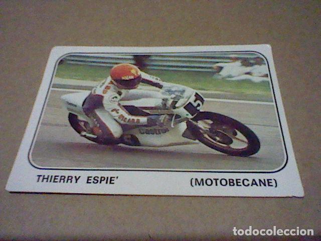 Sammeln alte Sammelbilder: MOTO SPORT PANINI A&Ntilde;OS SIN PEGAR NVNCA 70 CIRCVITO N&ordm; 80 THIERRY ESPIE