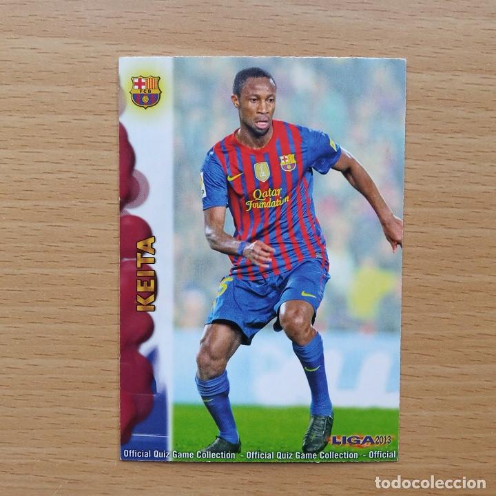 Sammeln alte Sammelbilder: 40 KEITA FC BARCELONA MUNDICROMO FICHAS QUIZ GAME 2012 2013 LIGA 12 13