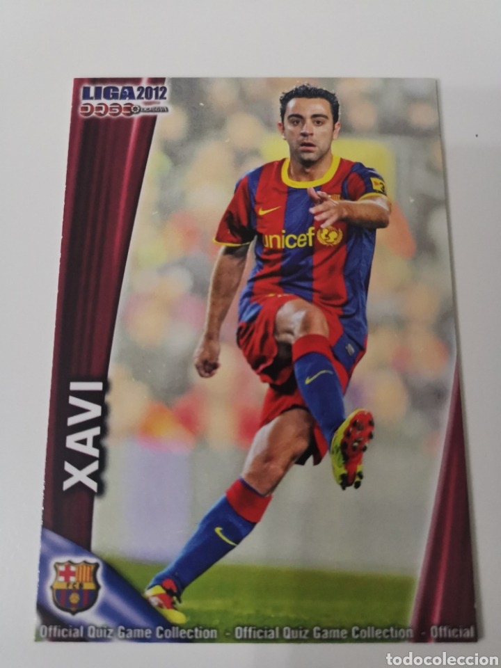 Coleccionismo cromos antiguos: Xavi 16 mundicromo 2011-2012 - Foto 1