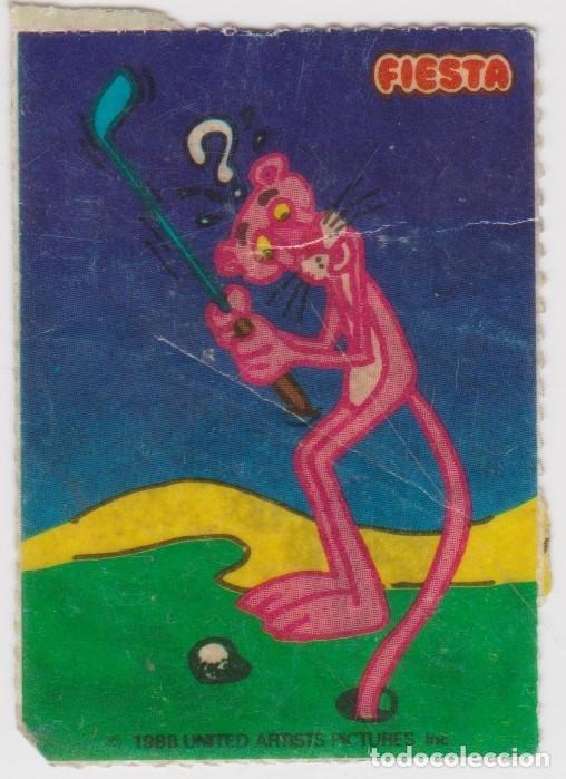 Coleccionismo cromos antiguos: chicle -- fiesta -- pantera rossa - Foto 1