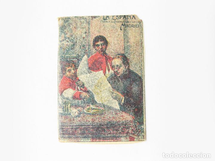 Coleccionismo cromos antiguos: CROMO DE LA F&Aacute;BRICA DE CHOCOLATES MADRID DE FINALES DEL SIGLO XIX