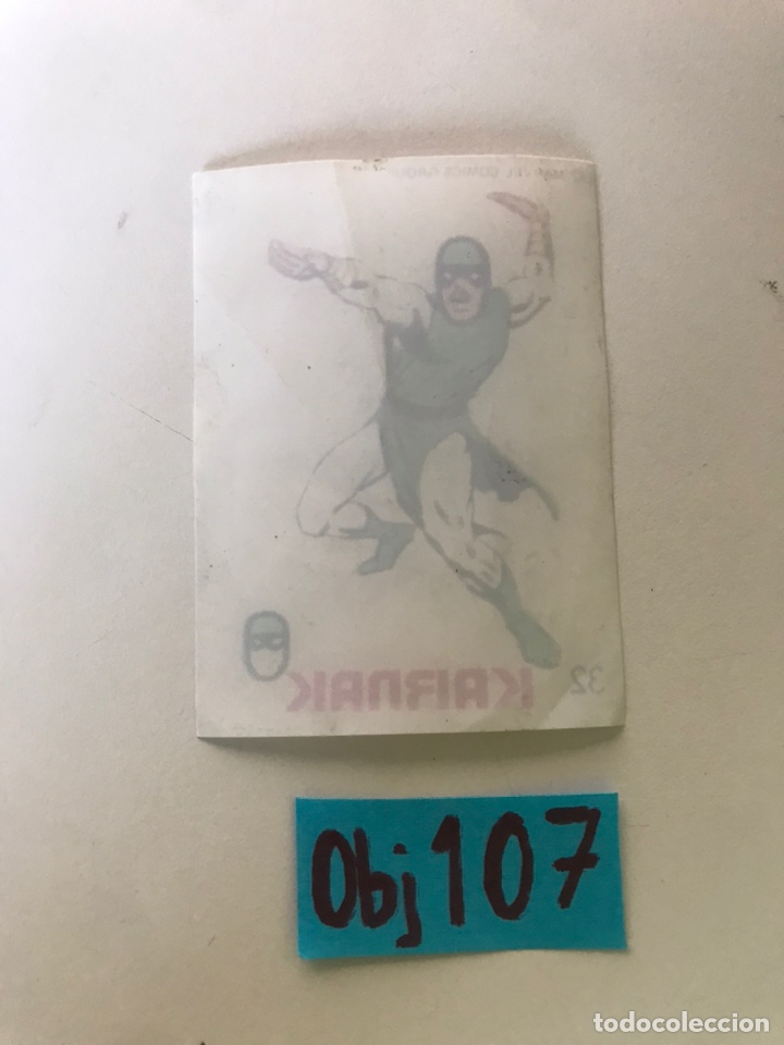 Coleccionismo cromos antiguos: KARNAK - SUPER HEROES DE CROPAN - Foto 2