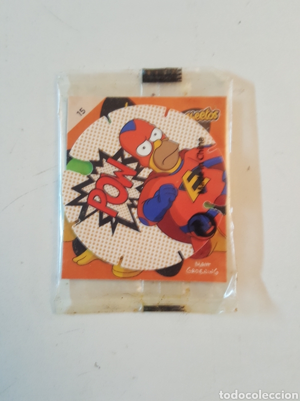 Coleccionismo Cromos antiguos: Cromo tazos cheetos pepsico Simpsons Bartman N &deg; 15