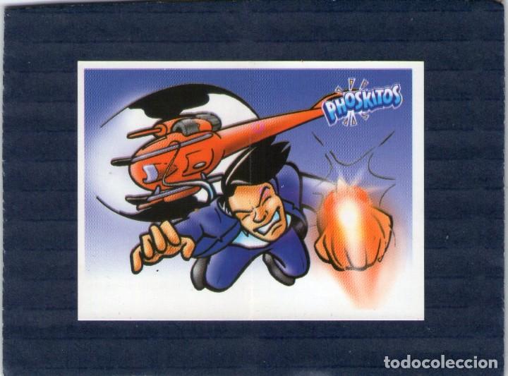 Coleccionismo cromos antiguos: CROMO - BRAZOKAS - PHOSKITOS - A&Ntilde;O 1999 - NUNCA PEGADO.