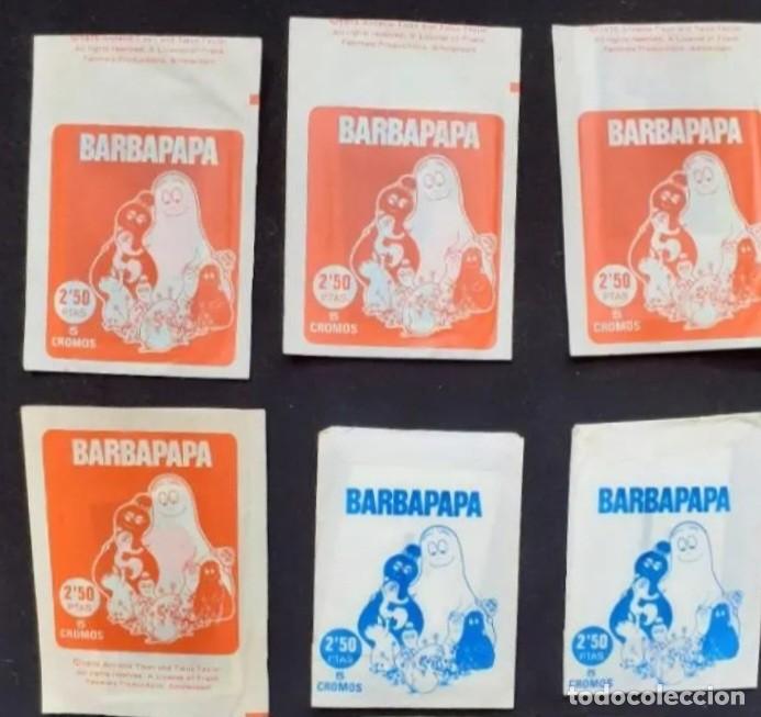 Coleccionismo cromos antiguos: 6 Sobres de Cromos Barbapapa sin abrir 1978 - Foto 1