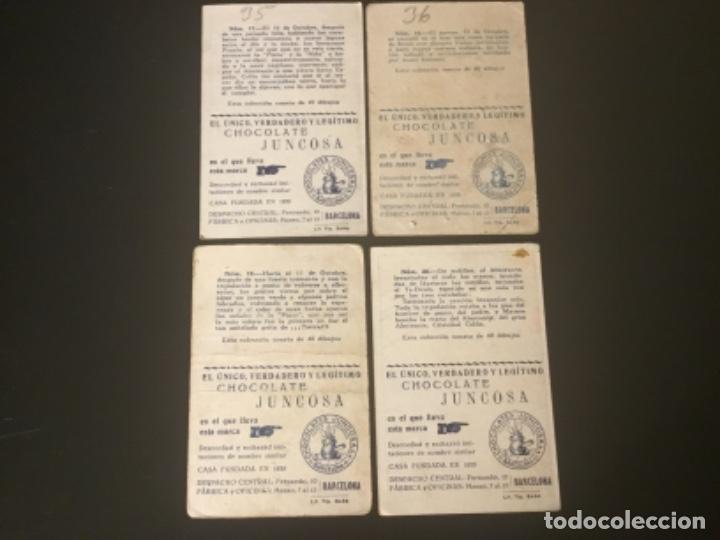 Coleccionismo cromos antiguos: Crist&oacute;bal Col&oacute;n colecci&oacute;n completa 40 cromos Chocolates Juncosa - Foto 11