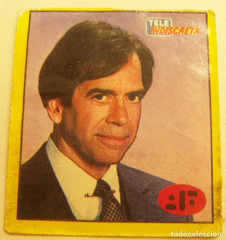 Coleccionismo cromos antiguos: Tele Indiscreta Cromo - Foto 1