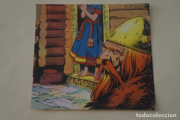 Coleccionismo cromos antiguos: CROMO DE VIDA Y COSTUMBRE DE LOS VIKINGOS SIN PEGAR N&ordm; 36 A&Ntilde;O 1965 DEL ALBUM VIDA Y... DE MAGA